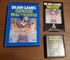 BRAIN GAMES CIB (Complete)  Atari 2600 CIB With Box And Manual