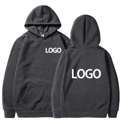 Personalised Custom Printed Hoodie stag hen your logo text unisex workwear top