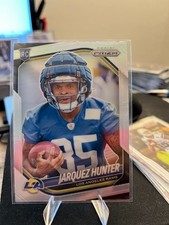 2025 Panini Prizm - Rookies Jarquez Hunter #353 Silver Prizm (RC)