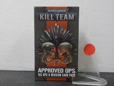 G125 Kill Team APPROVED OPS - Tac Ops & Mission Card Pack (2023) - 40K