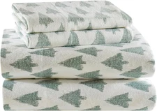 Sleep Philosophy True North Cotton Sheet Set Cozy Print 100% Cotton Flannel