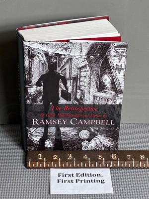 The Retrospective & Other Phantasmagorical Stories   Ramsey Campbell, hardback