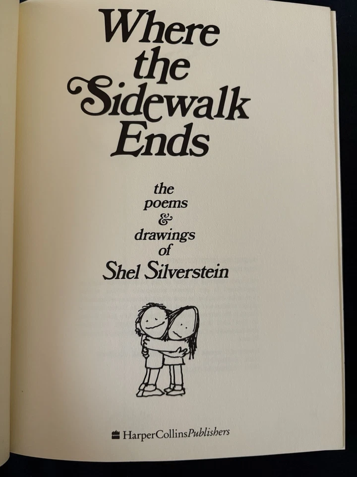 Where The Sidewalk Ends by Shel Silverstein 1974 First Edition Hardcover - Image 2 of 4