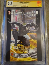 ULTIMATE SPIDER-MAN 5 CGC SS 9.8 INHYUK LEE SIGNED SKETCH REMARK VARIANT LTD 800