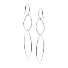 New Silpada 'Interlocking' Drop Earrings in Sterling Silver