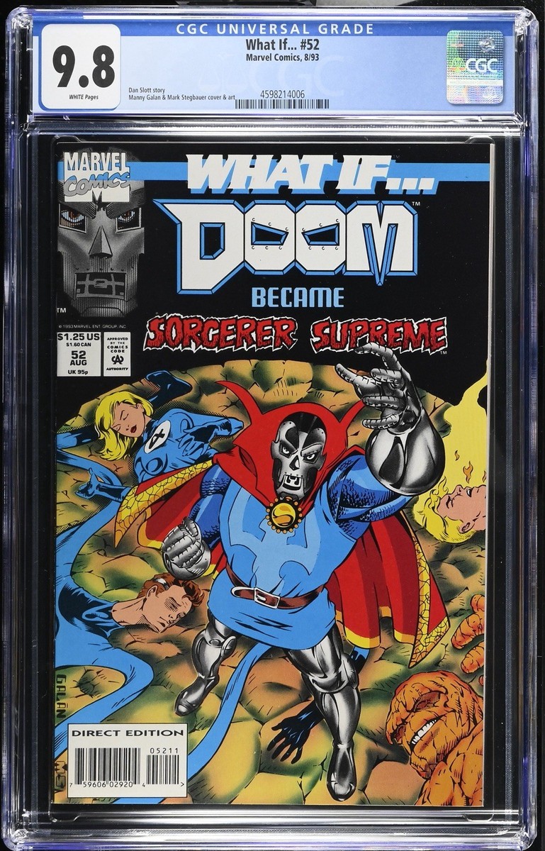 What If 52 1993 CGC 9.8 white pages Marvel | eBay