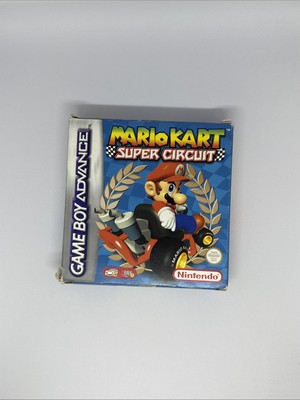 Nintendo GameBoy Advance GBA Retro Spiel Mario Kart Super Circuit OVP TOP