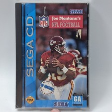 Sealed Sega CD Joe Montana's NFL Football Brand New Factory Sealed