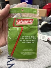 Coleman 21A104 String Tie 21 Mantles 4 Pack NOS