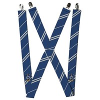 Buckle-Down Suspenders - Ravenclaw Crest/Stripe Blue/Gray Accessory (Us Import)