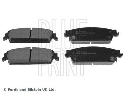 BLUE PRINT Bremsbelagsatz ADA104251 Cadillac  Escalade Hinterachse