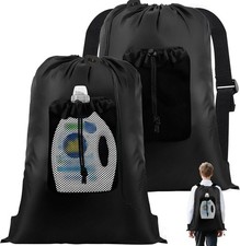 Laundromat, Travel, Laundry Hamper Lining for College Dorm, Door Hanging Wa