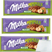 Milka Nussini 3Er Pack 3X270G GroßTafel Usy Block