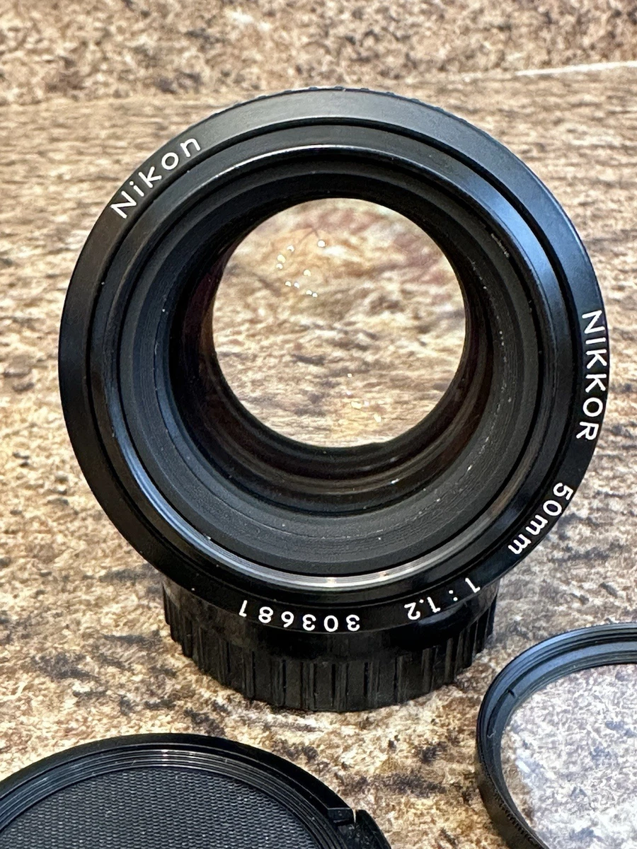 Nikon AI-S 50mm Focal f/1.2 Camera Lenses for sale - eBay