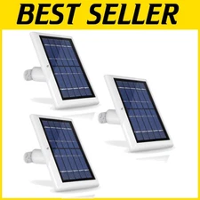 Complete Solar Charging Solution for Arlo Security Cameras - 3 Panels Included