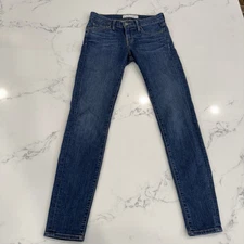 Velvet By Graham Spencer Jeans Womens 24 Velvet Skinny Classic Wash MADE IN USA