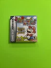 Super Mario Advance (Nintendo Game Boy Advance, 2001) GBA Authentic Complete