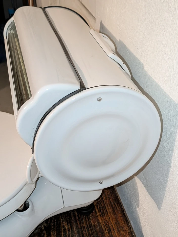 Early 1900's White Porcelain Stimpson Grocery Scale DEAD STOCK MINT $350 - Image 4 of 4