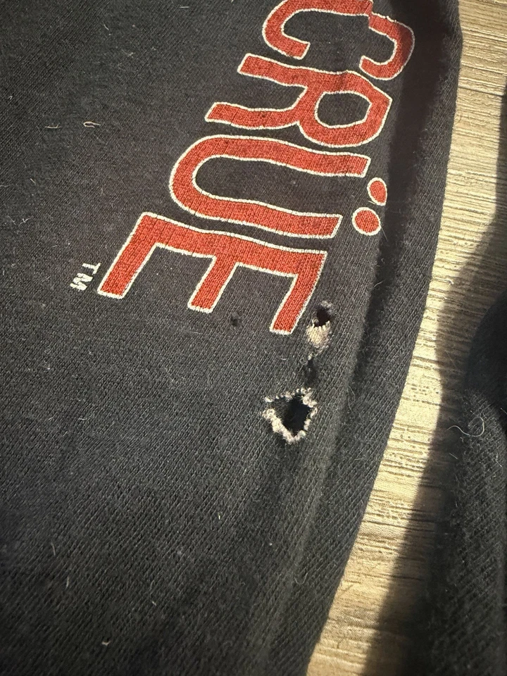 Vintage 1983 1984 Motley Crue Too Fast For Love Shout Tour Rare S Shout Devil - Image 3 of 4