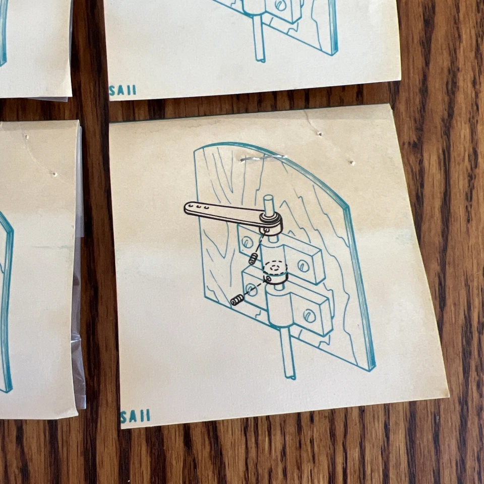 7 Jensen 1-1/4" Nylon Shock Absorbing Steering Arm Assembly NOS RC Airplane - Image 4 of 4