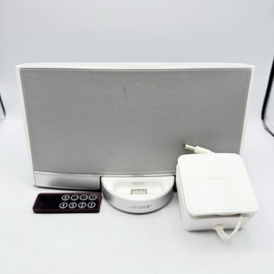 Bose SoundDock N123 Portable Digital Music Speaker W/Remote & Power Cord Tested