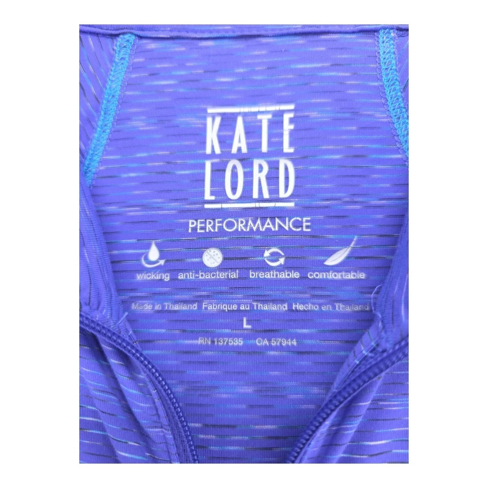 Куртка женская Kate Lord Performance синяя на молнии активная нейлоновая смесь размер большой - Изображение 3 из 4