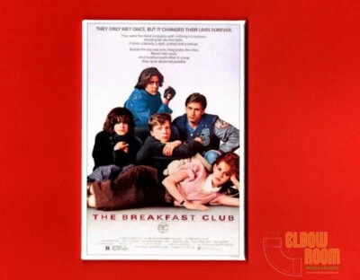 The Breakfast Club vintage movie poster art 2x3" fridge/locker magnet