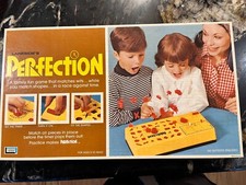 Vintage 1975 Lakeside's Perfection Game - Original Box