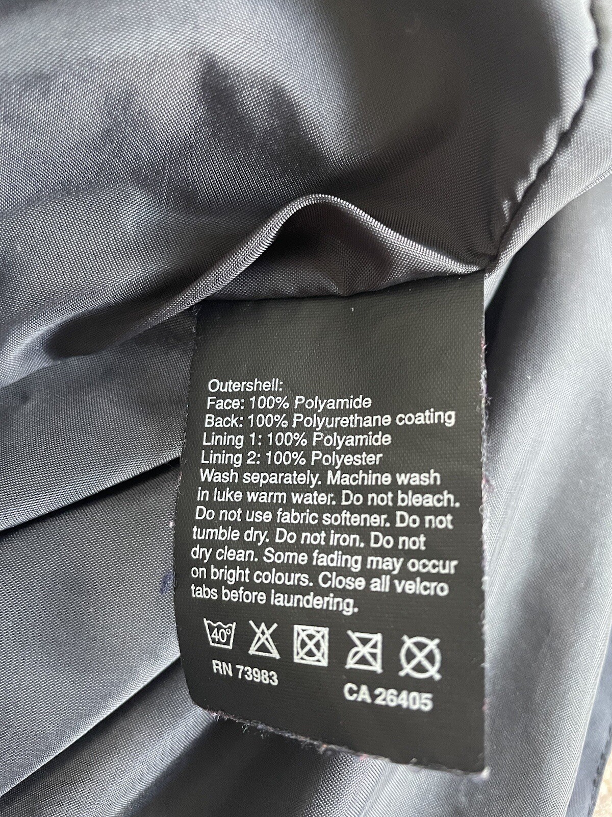 Helly Hansen Waterproof Jacket Blue Medium Hellyt… - image 5