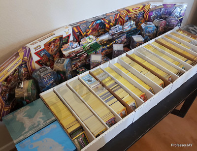 Pokémonkarten - ProfessorJay's 50x GEMISCHTES THEMA DECK BOOSTER BÜNDEL VIELE TCG