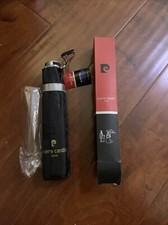 Pierre Cardin Logo All Over folding umbrella, new In Box