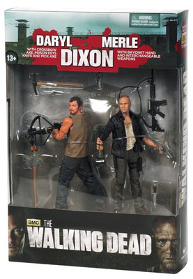 THE WALKING DEAD TV MERLE AND DARYL DIXON ACTION FIGURE 2-PACK | eBay