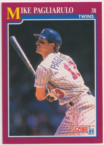1991 Mike Pagliarulo #42T