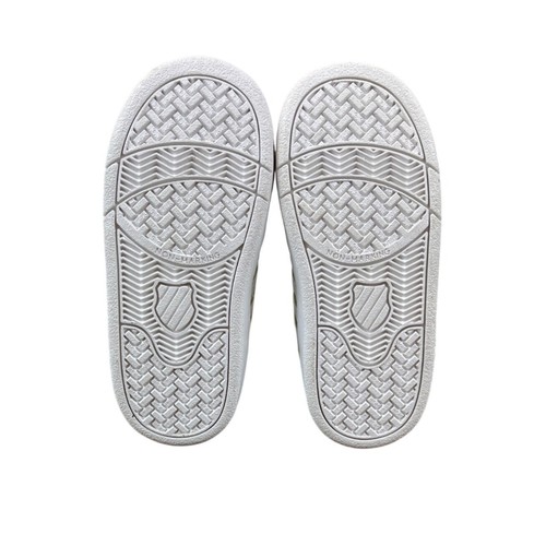 K-Swiss Infants White Strapped Sneakers Size 8 - Picture 8 of 9