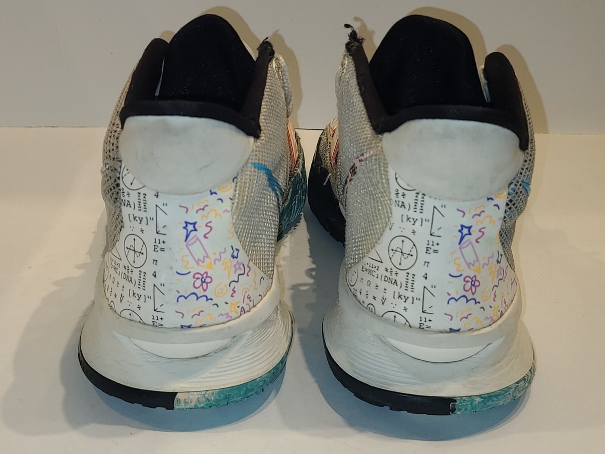 kyrie 7 pale ivory on feet