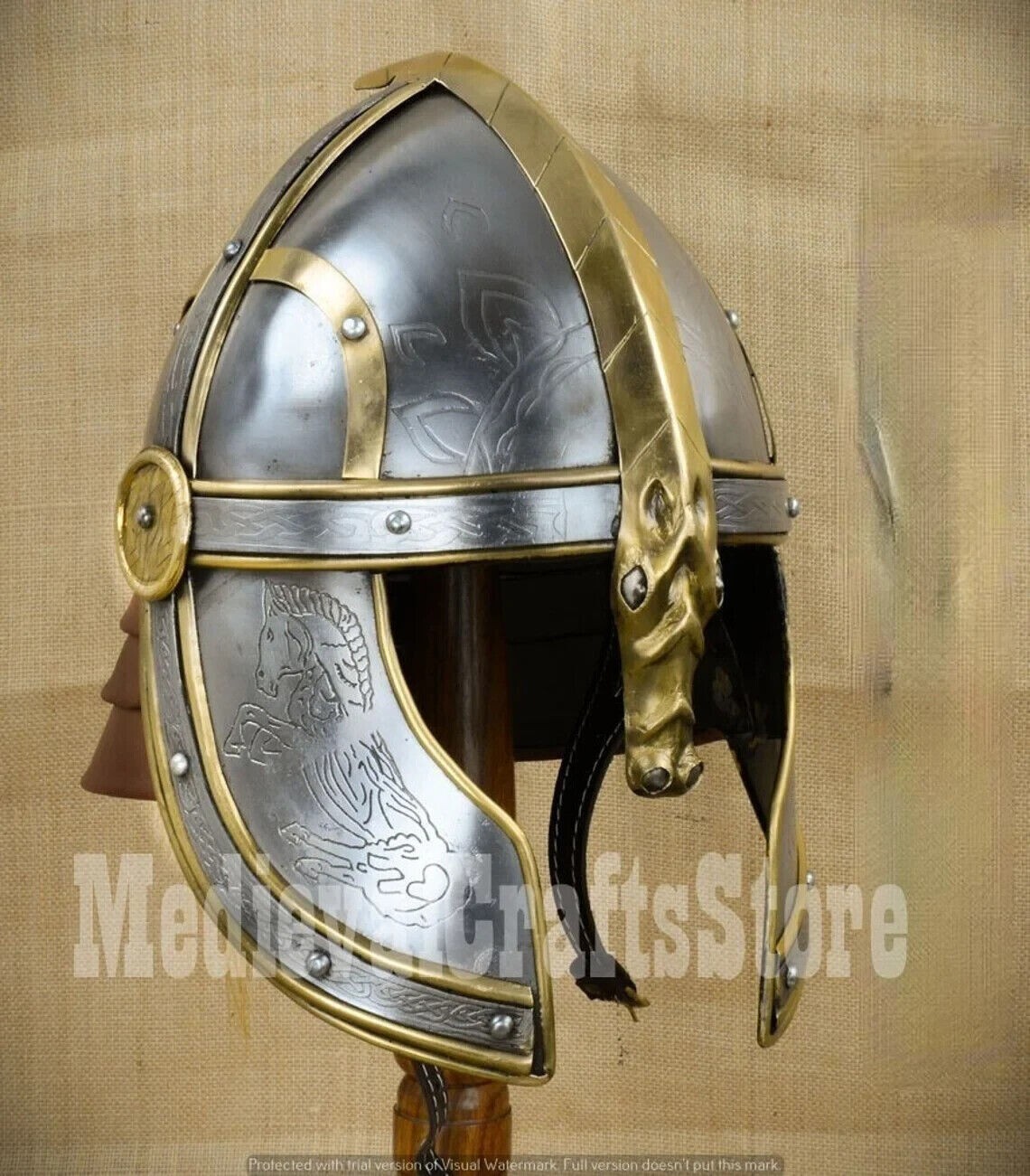Medieval Italian Eomer's helmet- The lord of rings helmet