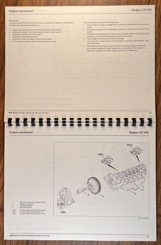 2001 MERCEDES Models 129, 208, 210, 215, 220 service manual Preliminary OEM USA - Picture 2 of 3