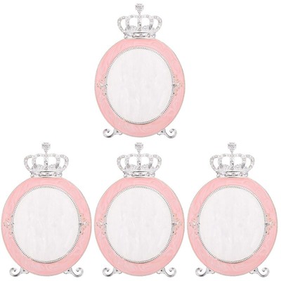 4 PCs Creative Nail Art Photo Propament Orament Fake Nail Stück Display Teller