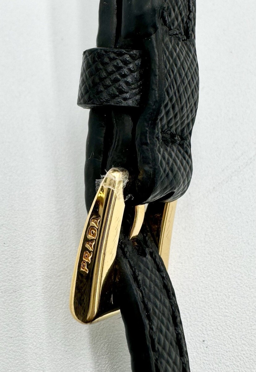 DOLCE & GABBANA DEVOTION LEATHER BLACK BELT BAG | eBay