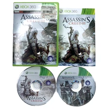 Assassin's Creed III - GameStop Edition (Microsoft Xbox 360, 2012) w Manual
