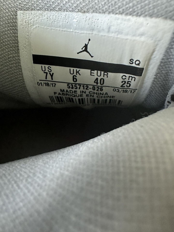 Nike Air Jordan Spizike Sun Boys Size 7Y Athletic Shoes Sneakers 535712