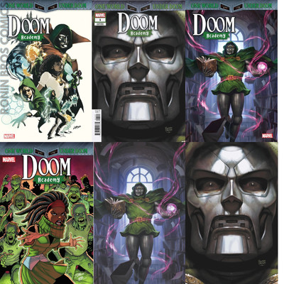 DOOM ACADEMY #1 (MARVEL) COVER PICK/VARIANT/SET - 1:50 1:100 2/19 - NOW SHIPPING