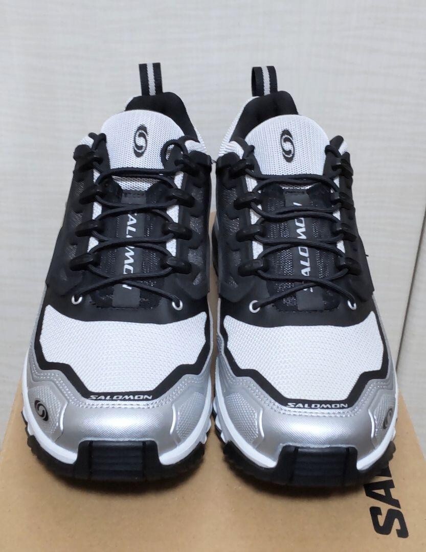 Salomon ACS+FT scarpe sneaker grigio ghiacciaio nero argento L47435700 taglia US 8 5