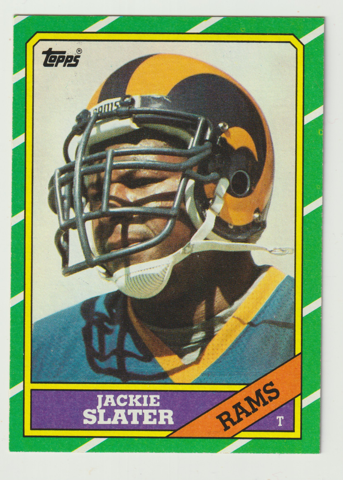 1986 Topps #85 - JACKIE SLATER