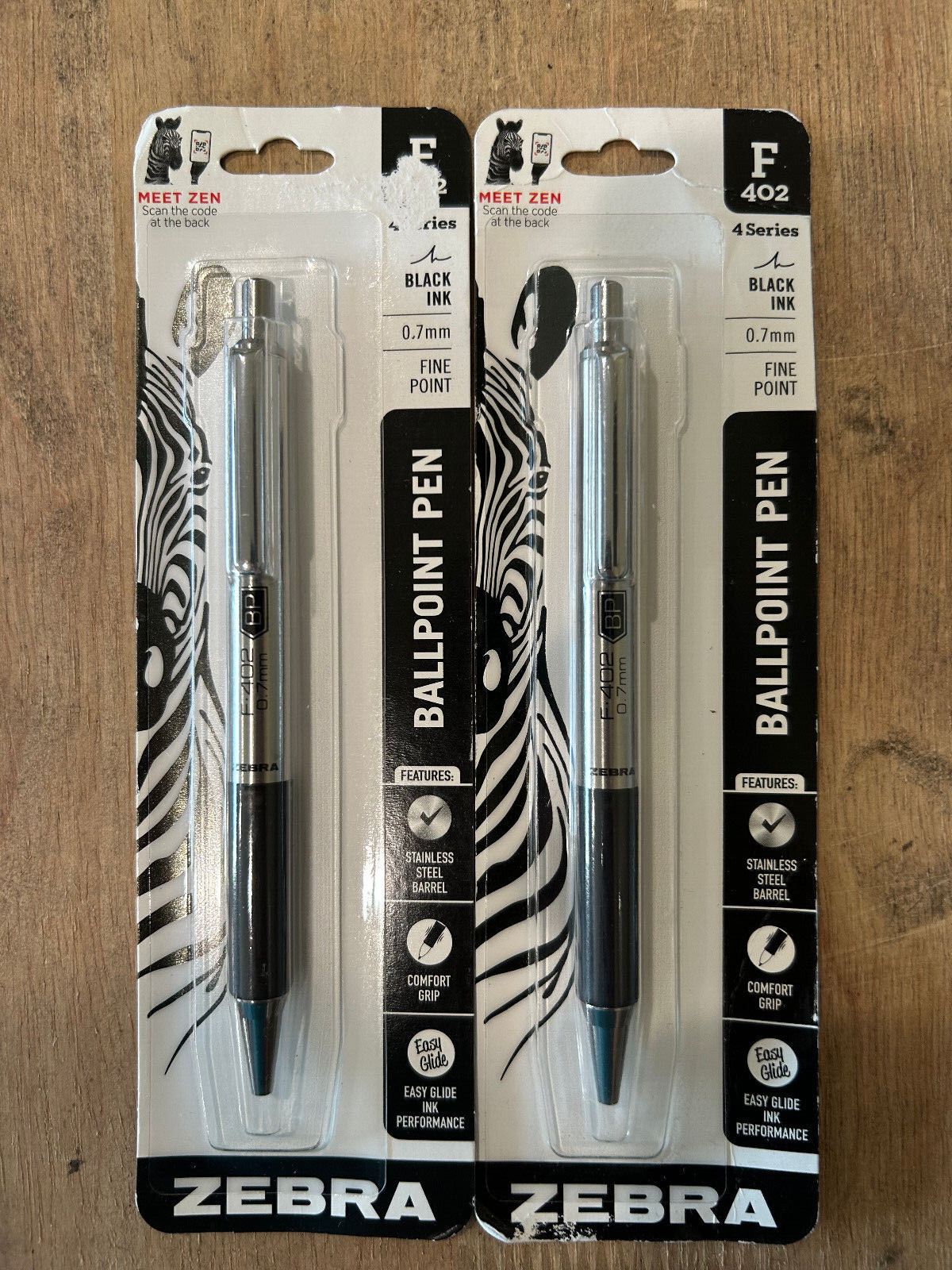 Zebra Ballpoint, Gel, Mechanical Pens and Pencils F301/F701/G402/F402