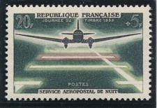 TIMBRE FRANCE 1196** aéropostale Journée du Timbre  1959