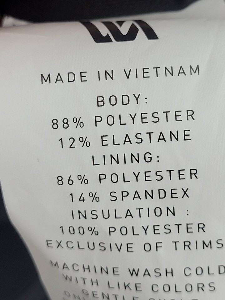 VRST Shirt Jacket Mens XXL 2XL Black Performance Snap Up Long Sleeve