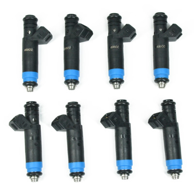8 60lb Fuel Injectors for LS1 LS6 Mustang 5.0 630cc FI114961 107961 SIEMENS DEKA
