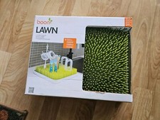 Large - NEW BOON "LAWN" GREEN COUNTERTOP DRYING RACK 377 - 13.5" x 11" x 2.5"