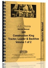 Case 580 Tractor Loader Backhoe Service Manual